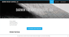 Desktop Screenshot of darwinfreight.com