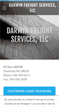 Mobile Screenshot of darwinfreight.com